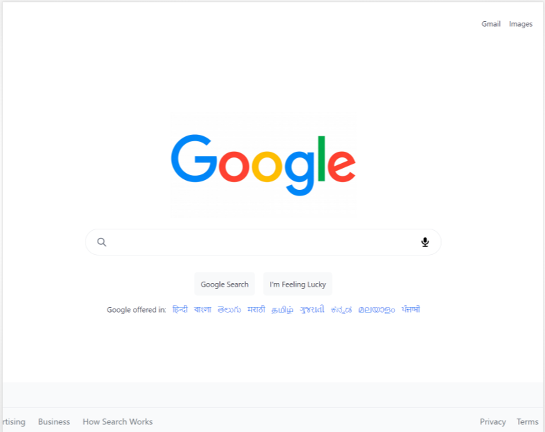 Google Search Clone